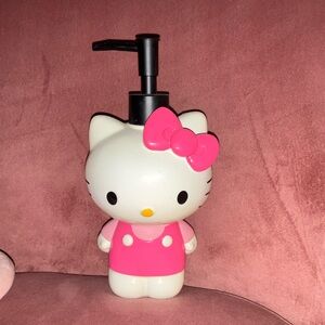 Hello Kitty Pink and White Soap Dispenser
